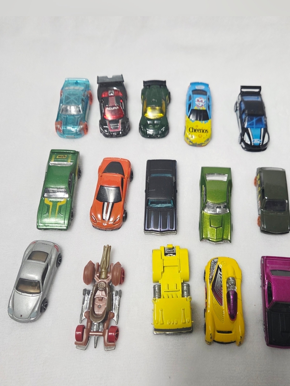 Assorted Kids Toy Car Pack - Multicolor Die-Cast Vehicles
